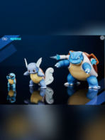 Infinity Studio – Pokemon-Squirtle Evolution Family-1/20