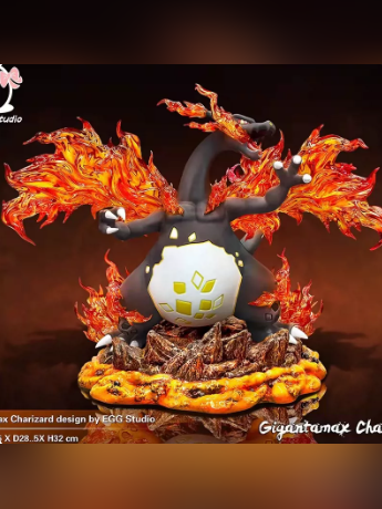 Gigantamax Charizard Statue – Pokemon | Egg Studio - product detail