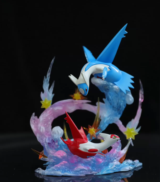 Latias and Latios: Sibling Duo Statue – Pokemon | Guagua Studio - product detail