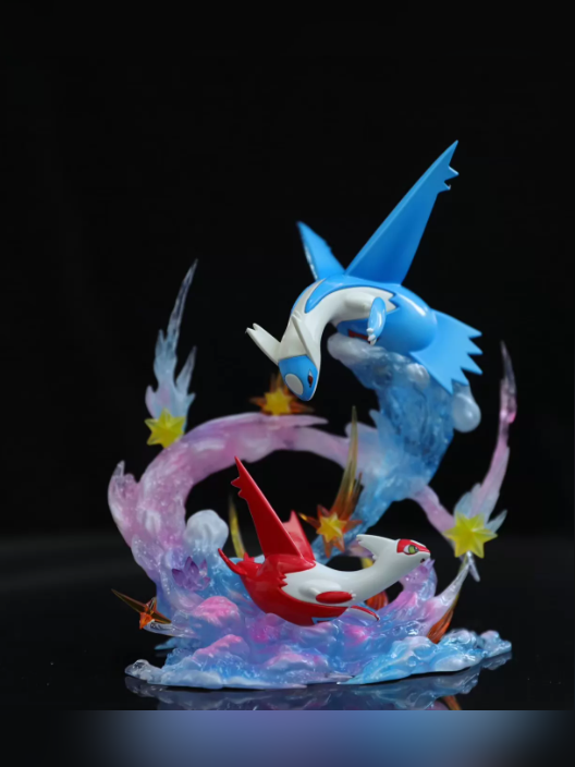 Latias and Latios: Sibling Duo Statue – Pokemon | Guagua Studio - product detail