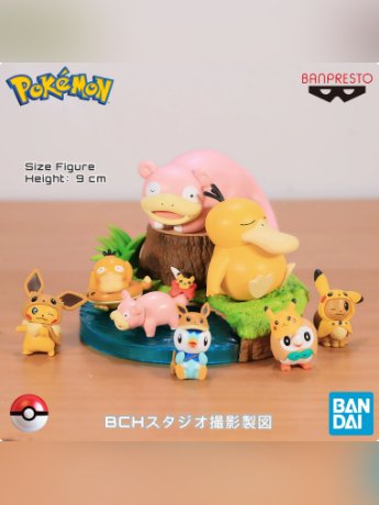 Psyduck and Slowpoke Habitat Figure – Pokemon | Banpresto Studio - product detail