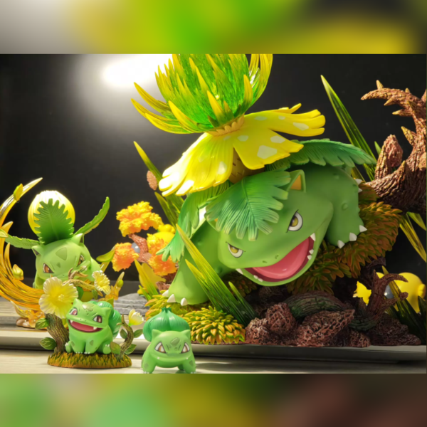 Guagua Studio – Pokemon-Bulbasaur Evolution Family-1/20