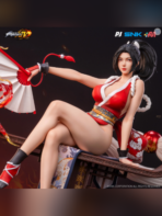 Mai Shiranui: Seated Fan Pose 1/6 Figure – The King of Fighters | Piji Studio - Image 2