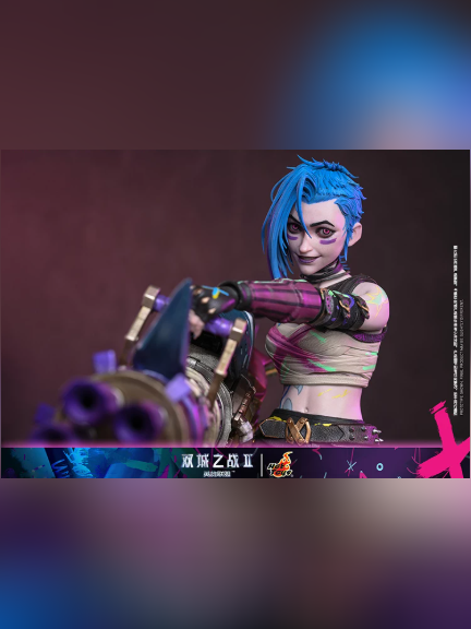 Jinx: Fractured 1/6 – League of Legends | Hot Toys Studio - product detail