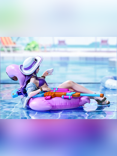 Pool Party Caitlyn 1/8 Figure - League Of Legends | Riot Games - product detail