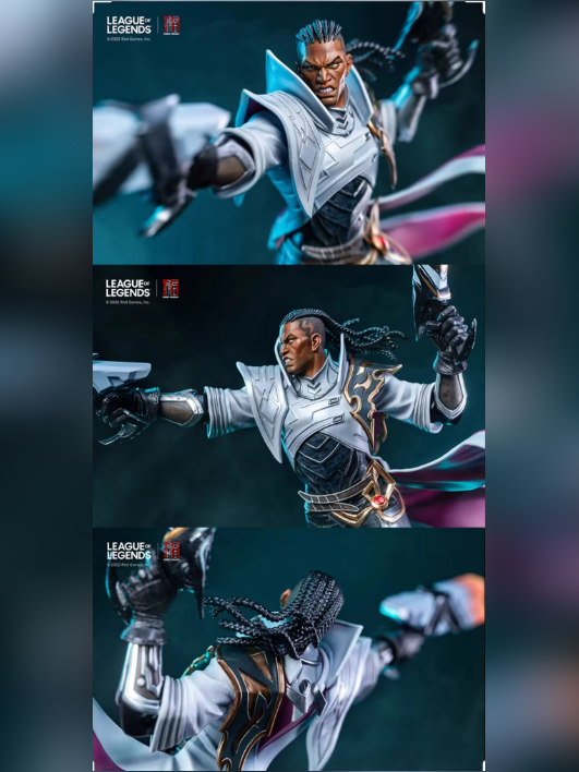 Lucian: The Purifier Statue – League of Legends | Ji Mei Dian Tang Studio - product detail