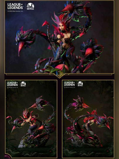 Zyra: Rise of the Thorns 1/4 Statue – League of Legends | Kai Tian Studio - product detail
