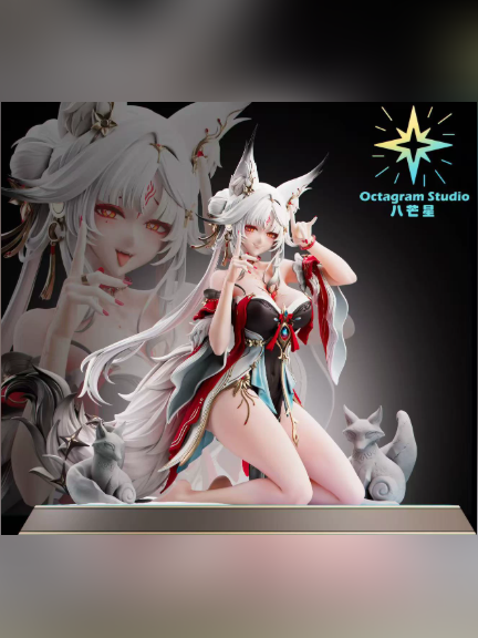 Octagram Studio – Wuthering Waves-Fox: Moonlit Fox Heart-1/6