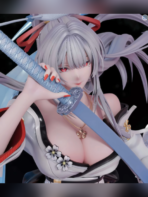 Hiyuki: Drawing the Sword 1/6 Statue – Wuthering Waves | MiYin Studio - Image 2