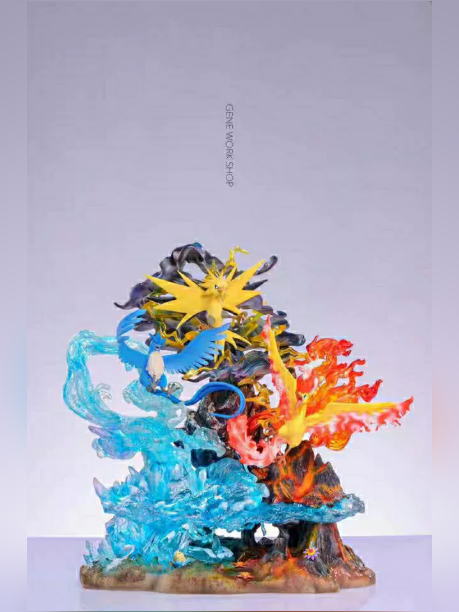 Gene Studio – Pokemon-Legendary Bird Trio: Scenic Version