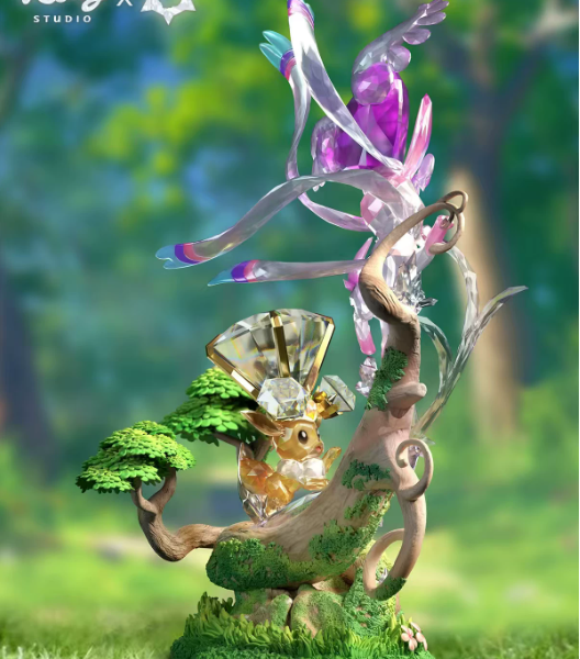 Tera Eevee Forest Vol. 1: Miracle Shine Statue – Pokemon | Ruby Studio - product detail