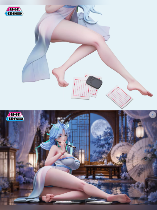 Qingxiao: Ink Touch 1/6 Statue – Wuthering Waves | Demon Core Studio - product detail