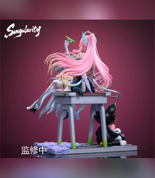 Aemeath: Classmate with Paper Airplane 1/6 Statue – Wuthering Waves | Singularity Studio - product detail
