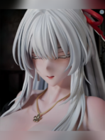 Hiyuki: Seated Pose 1/6 Statue – Wuthering Waves | Mi Yin Studio - Image 2