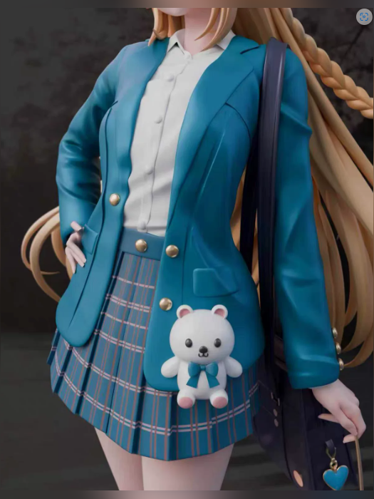 Cartethyia: School Uniform 1/6 Statue – Wuthering Waves | QianBenYing Studio - product detail