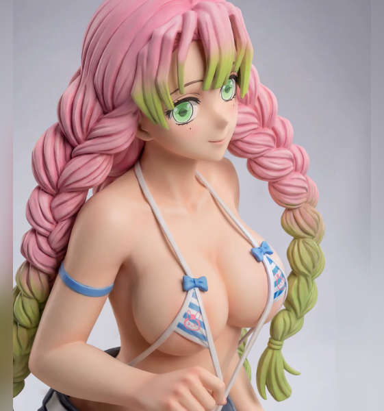 Mitsuri Kanroji: Swimsuit 1/6 Statue – Demon Slayer | Wei Dan Studio - product detail