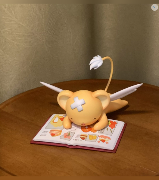 Cerberus (Kero): Reading Statue – Cardcaptor Sakura | Kuluo Ke Fu Studio - product detail