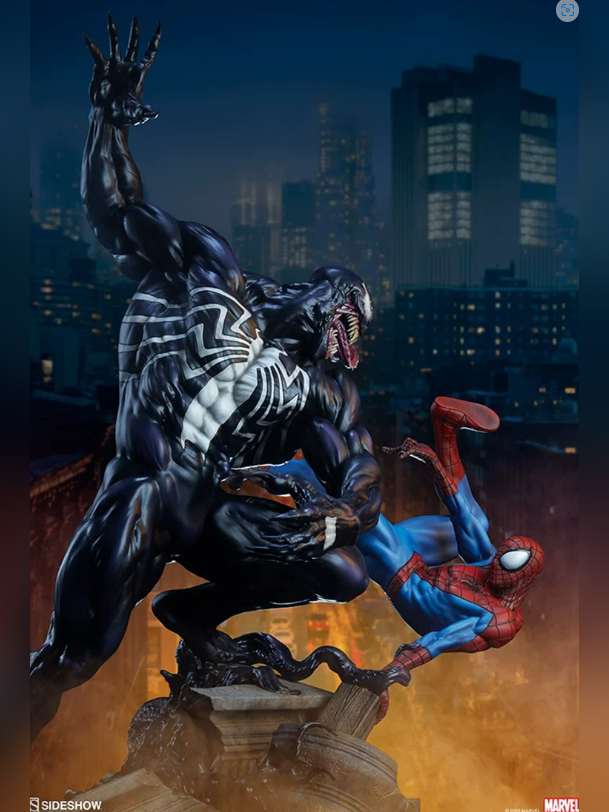 Sideshow Collectibles-Marvel-Spider-Man vs. Venom Maquette