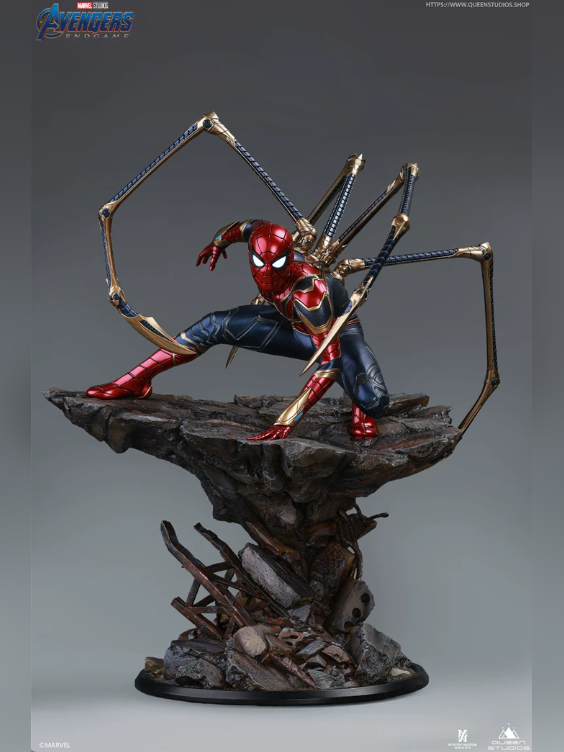 Queen Studios Studio-Marvel-Spider-Man: Iron Spider Armor-1/4