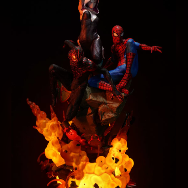 Spider-Man: Across the Spider-Verse Ensemble 1/4 – Marvel | Queen Studio - product detail