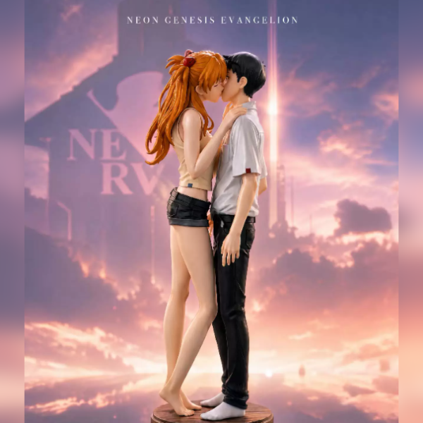 Asuka × Shinji Final Kiss 1/6 Statue – Neon Genesis Evangelion | Xing Yuan Studio - product detail