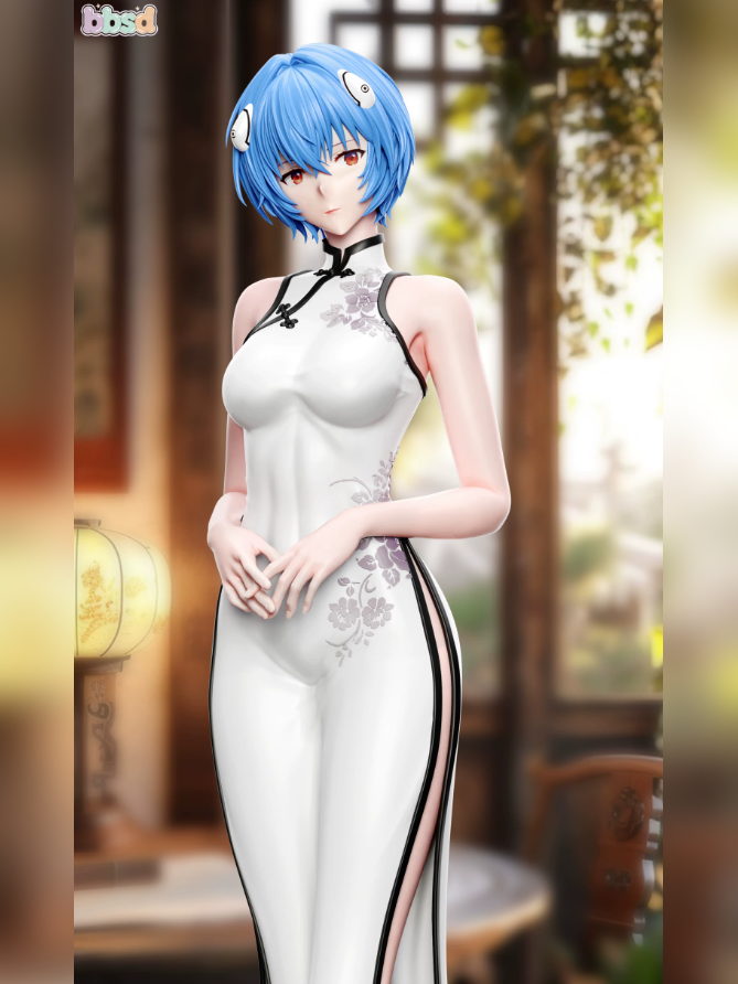 Bbsd Studio – Neon Genesis Evangelion-Rei Ayanami Custom Qipao-1/6