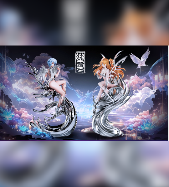 Asuka Supreme Series 1/6 Statue – Neon Genesis Evangelion | Le Xian × Meng Ya Xiang Studio - product detail