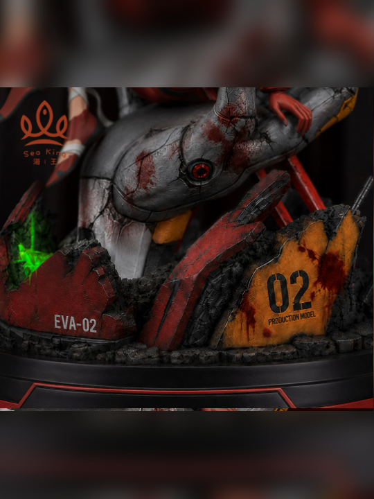 Post-Battle Asuka 1/6 Statue – Neon Genesis Evangelion | Hai Wang Studio - product detail