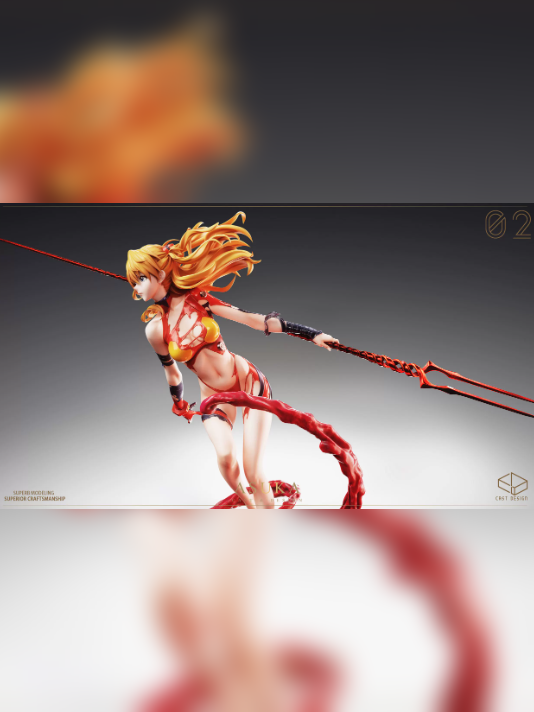 Cast Design-Neon Genesis Evangelion-Asuka Scarlet Battle Princess Supreme Master Edition-1/4