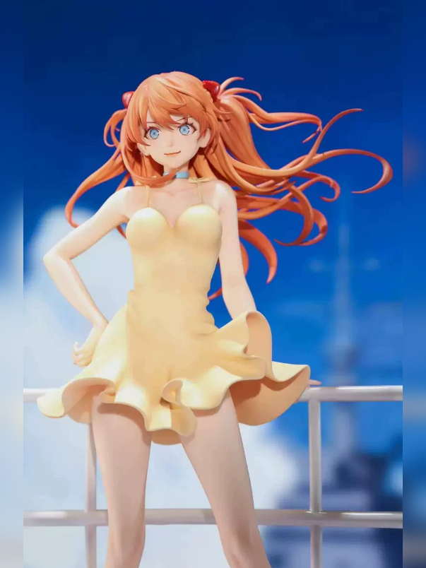 Asuka Yellow Dress Sea Breeze Statue – Neon Genesis Evangelion | Beast Studio - product detail