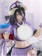 Albedo Nurse Outfit Figure – Overlord | Taito Studio - Image 2